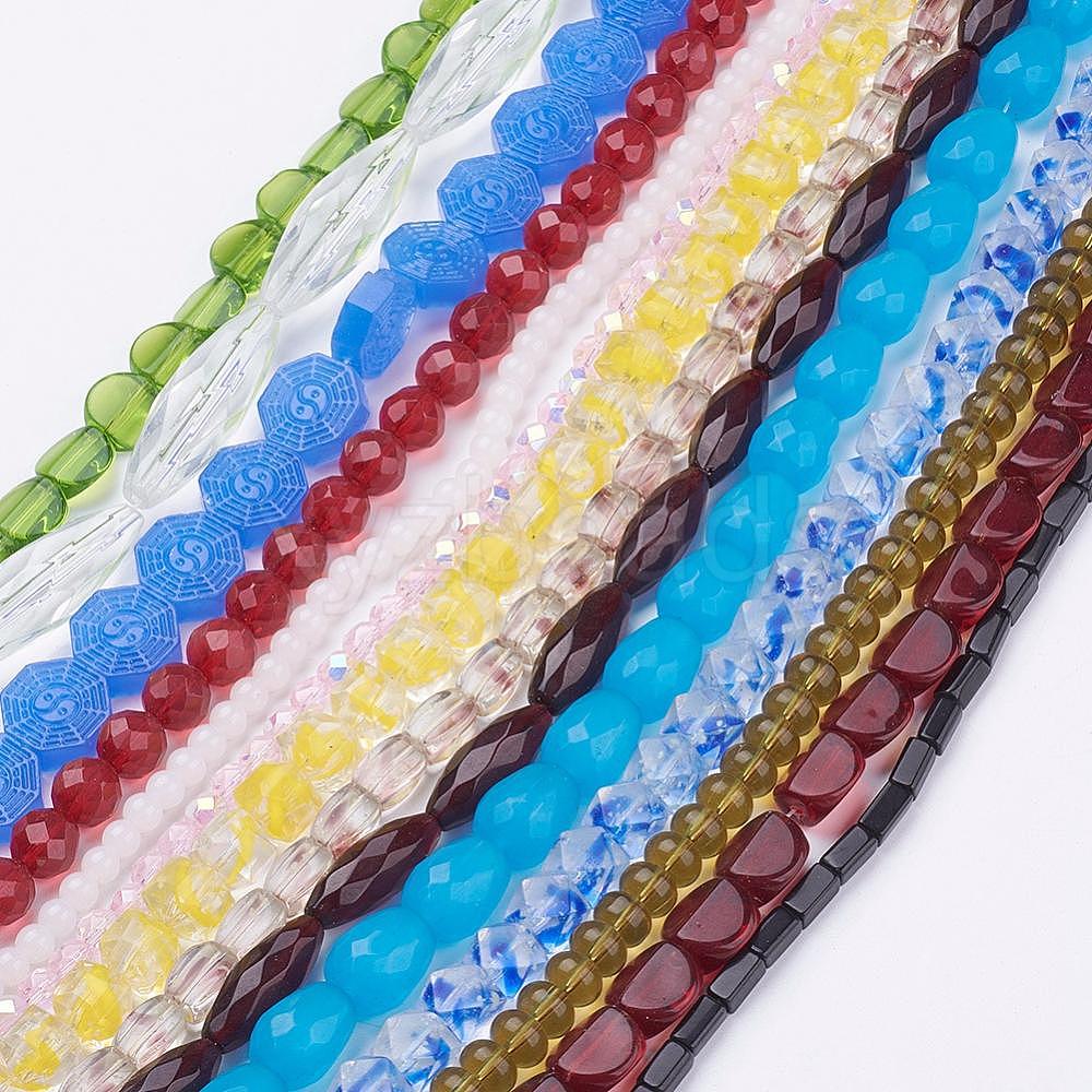 Wholesale Glass Bead Strands Xyzbeads