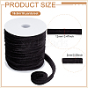 18 Yards Flocking Cloth Lip Cord Trim OCOR-BC0007-98C-2