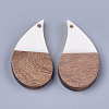 Resin & Walnut Wood Pendants RESI-S358-36A-2