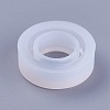 Transparent DIY Ring Silicone Molds X-DIY-WH0128-09B-2