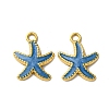 304 Stainless Steel Enamel Pendants STAS-L299-19G-05-1