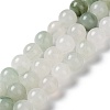 Natural Tianshan Cui Quartzite Beads Strands G-B046-01A-1