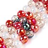 Electroplate Glass Bead Strands X-GLAA-Z006-01J-1