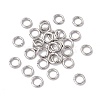 Non-Tarnish 304 Stainless Steel Open Jump Rings X-STAS-C040-01E-P-1