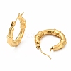 Ion Plating(IP) 304 Stainless Steel Chunky Hoop Earrings for Women EJEW-F283-06G-2