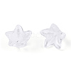 Transparent Glass Beads Caps GLAA-A011-09D-4