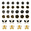 60Pcs 10 Style Alloy Enamel Cabochons MRMJ-TA0001-25-2