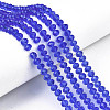 Glass Beads Strands EGLA-A034-T6mm-D31-1