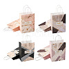 Cheriswelry 24Pcs 4 Colors Kraft Paper Carrier Bags CARB-CW0001-01-2