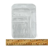 30Pcs Transparent Plastic Resealable Packaging Bags OPP-FS0001-06A-5