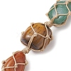 Gemstone Pendant Decorations HJEW-JM01870-4