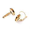 304 Stainless Steel Leverback Earring Settings LS-X-STAS-F191-03G-14mm-3