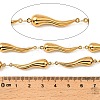 304 Stainless Steel Hot Pepper Link Chains CHS-G042-03G-03-2