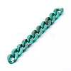 Handmade Acrylic Curb Chains AJEW-JB00679-01-2