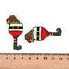 Christmas Theme Printing Acrylic Pendants BACR-N002-01H-3