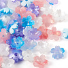 50Pcs 5 Colors Cellulose Acetate(Resin) Beads RESI-TA0001-69-3