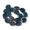 Faceted Natural Apatite Beads Strands G-H242-01B-2