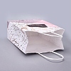 Rectangle Kraft Paper Bags with Handle DIY-I030-02B-04-3