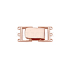 1Pc 925 Sterling Silver Fold Over Clasps STER-PH0004-13-6
