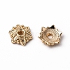 Brass Bead Caps KK-WH0035-52-3