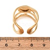 304 Stainless Steel Cuff Ring Components SA-CBA76C4-02G-02-3
