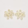 Alloy Open Back Bezel Pendants PALLOY-S121-205A-2