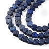 Dyed Natural Lapis Lazuli Beads Strands G-M403-A30-01-4