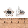 Plating Acrylic Bead Cap AC-CBA655C-04B-01-3