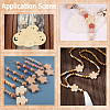 100Pcs Unfinished Maple Wood Beads WOOD-PA0001-66-7