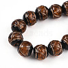 Handmade Gold Sand Lampwork Beads LAMP-N026-01A-3