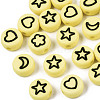 Opaque Acrylic Beads MACR-N008-33F-1