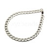 304 Stainless Steel Curb Chain/Twisted Chain Bracelets STAS-A028-B123P-1