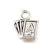 Tibetan Style Alloy Pendants TIBE-L008-19AS-1
