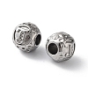 304 Stainless Steel Rhinestone European Beads STAS-A092-10J-P-2
