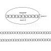 Tarnish Resistant 304 Stainless Steel Curb Chains CHS-F003-17P-C-3