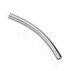 Tarnish Resistant 304 Stainless Steel Curved Tube Beads STAS-F040-43-P-2