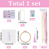 DIY Bookmarks Embroidery Starter Kit DIY-WH20816-004D-2