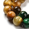 Gradient Color Natural Tiger Eye Beads Strands G-M413-A01-03-3