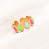 304 Stainless Steel Cuff Rings for Women RJEW-D334-02E-G-1