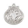 304 Stainless Steel Pendants STAS-C140-03F-P-1