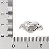 925 Sterling Silver Box Clasps STER-H111-07A-P-3