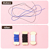 60Pcs 3 Styles Wood Thread Winding Boards DIY-SC0031-10B-3