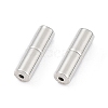 Anti-Tarnish Rhodium Plated 925 Sterling Silver Screw Clasps STER-K173-05P-3