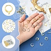40Pcs 2 Colors 304 Stainless Steel Leverback Earring Findings STAS-FS0001-72-2