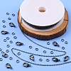 DIY 3m Brass Cable Chain Jewelry Making Kit DIY-YW0005-75B-5