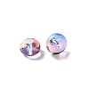 Baking Paint Transparent Glass Beads DGLA-S116-01J-2