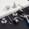 10 Sets Aluminium Alloy Cabinet Hardware FIND-GF0007-67P-4