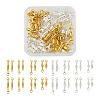Kissitty 32 Sets 16 Styles Brass Magnetic Clasps KK-KS0001-28-8