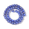 Handmade Gold Sand Lampwork Beads X-LAMP-Z009-01O-3