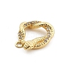 Brass Micro Pave Cubic Zirconia Pendants LS-KK-M321-01B-G-2